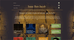 Desktop Screenshot of isaacbenjacob.com