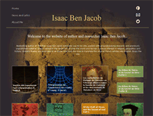 Tablet Screenshot of isaacbenjacob.com
